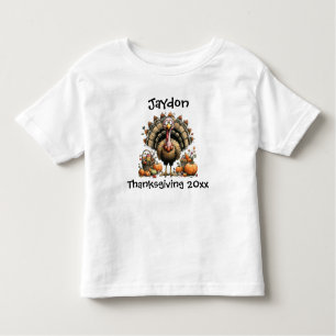T-shirt Pour Les Tous Petits Turquie risquée Thanksgiving 20xx