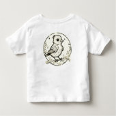 T-shirt Pour Les Tous Petits Tweet a Little Song (Dos)