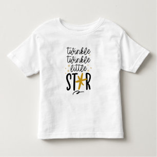 T-shirt Pour Les Tous Petits Twinkle Twinkle Little Star Doodle