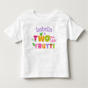 T-shirt Pour Les Tous Petits TWOtti Frutti 2e jupe d'anniversaire
