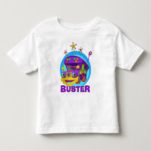 T-shirt Pour Les Tous Petits Type de GiggleBellies l'autobus