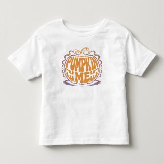 T-shirt Pour Les Tous Petits Typographie de la citrouille
