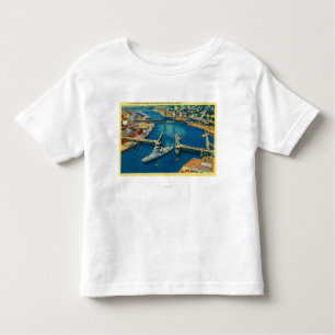 T-shirt Pour Les Tous Petits U.S. Cuirassé passant par Portland