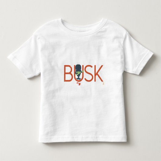 T-shirt Pour Les Tous Petits Ukelele Whaley de Busk de plage (Devant)