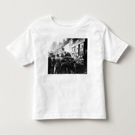 T-shirt Pour Les Tous Petits Un accident de la circulation (Devant)