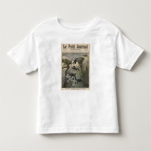 T-shirt Pour Les Tous Petits Un accident terrible dans les Alpes (Devant)