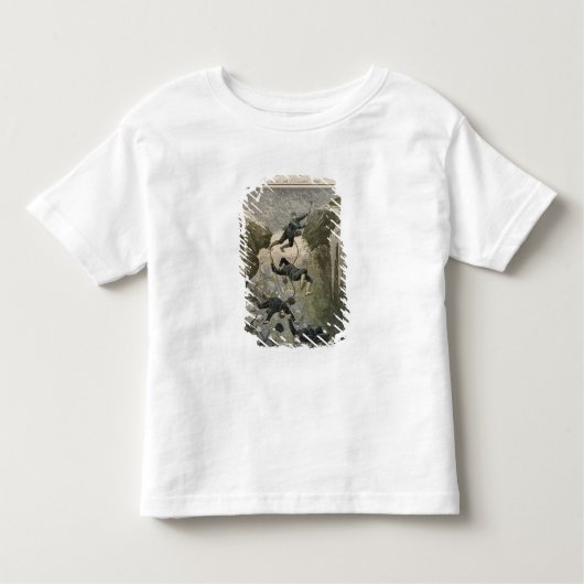 T-shirt Pour Les Tous Petits Un accident terrible dans les Alpes (Devant)