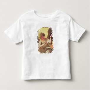 T-shirt Pour Les Tous Petits Un ange tenant un flacon en verre