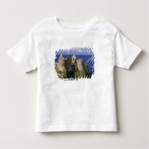 T-shirt Pour Les Tous Petits Un arc-en-ciel frappe le château médiéval de Dunlu