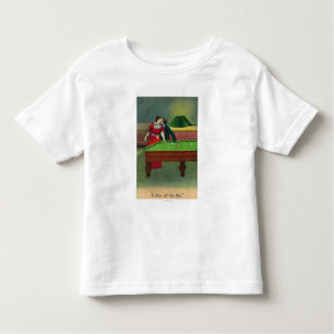 T-shirt Pour Les Tous Petits Un baiser outre du rouge