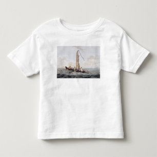 T-shirt Pour Les Tous Petits Un canoë de navigation d'Otaheite