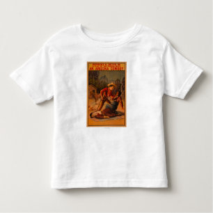 T-shirt Pour Les Tous Petits Un cowboy de l'Arizona - cowboy et combat indien