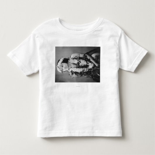 T-shirt Pour Les Tous Petits Un danseur hawaïen PhotographHawaii de danse (Devant)