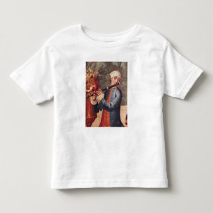 T-shirt Pour Les Tous Petits Un flûtiste, détail d'un écran