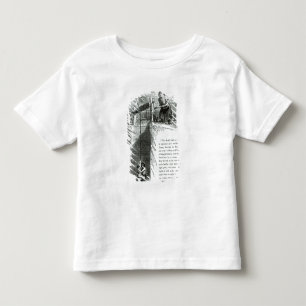 T-shirt Pour Les Tous Petits Un garçon et une fille en train d'être enlevé dans