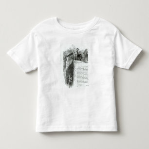 T-shirt Pour Les Tous Petits Un garçon et une fille en train d'être enlevé dans