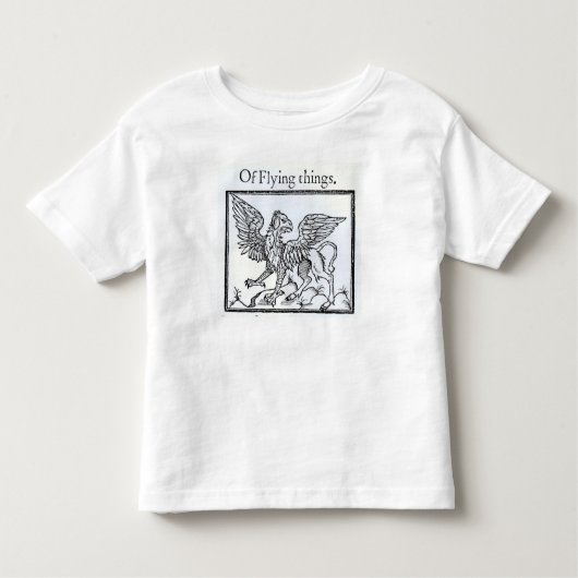 T-shirt Pour Les Tous Petits Un griffon (Devant)