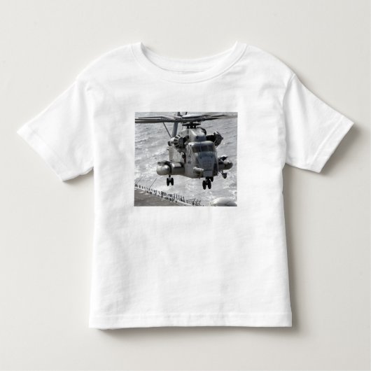T-shirt Pour Les Tous Petits Un hélicoptère CH-53E Super Stallion (Devant)