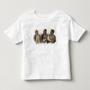 T-shirt Pour Les Tous Petits Un Indien du Missouri, un Oto indien et le chef de