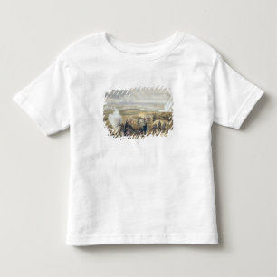 T-shirt Pour Les Tous Petits Un jour chaud dans les batteries, plat 'de Seat o