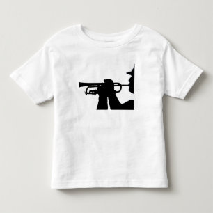 T-shirt Pour Les Tous Petits Un membre de service joue un air