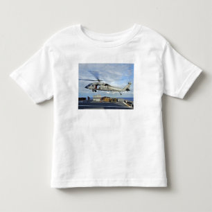 T-shirt Pour Les Tous Petits Un MH-60S Seahawk prépare pour livrer l'ammunitio