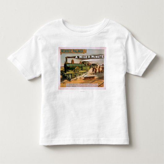 T-shirt Pour Les Tous Petits "Un mille" un grand théâtre locomotif minutieux de (Devant)
