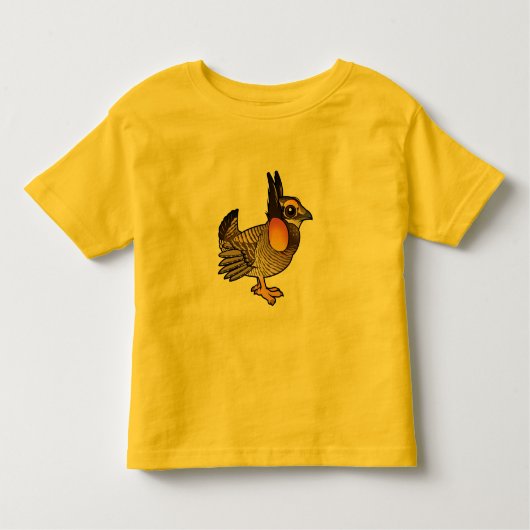 T-shirt Pour Les Tous Petits Un plus grand Prairie-Poulet de Birdorable (Devant)