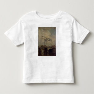 T-shirt Pour Les Tous Petits Un pont-levis dans une ville néerlandaise, 1875