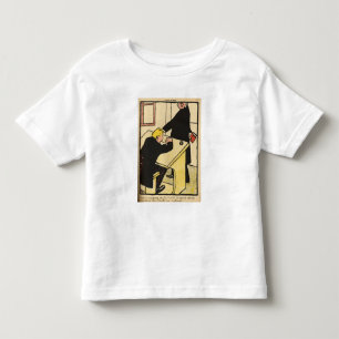 T-shirt Pour Les Tous Petits Un professeur réprimande son élève des crimes