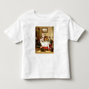 T-shirt Pour Les Tous Petits Un repas satisfaisant, 1883 (huile sur la toile)