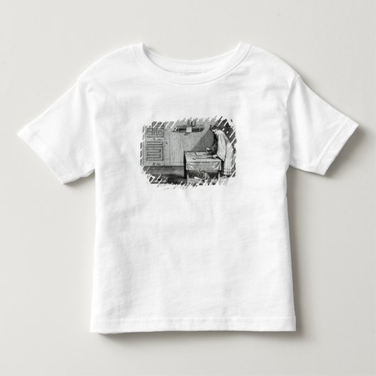 T-shirt Pour Les Tous Petits Un scribe chinois (Devant)