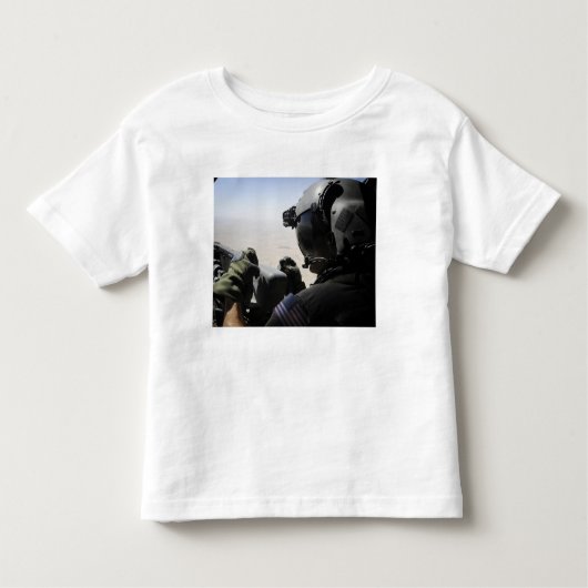 T-shirt Pour Les Tous Petits Un soldat assure la sécurité (Devant)