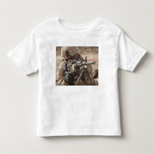 T-shirt Pour Les Tous Petits Un tireur automatique d'arme de l'équipe fournit u