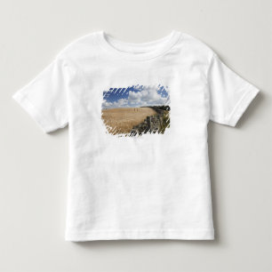 T-shirt Pour Les Tous Petits Une barrière de barbelé construite le long d'une