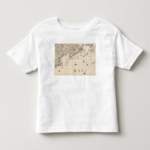 T-shirt Pour Les Tous Petits Une carte de l'Empire Britannique en feuille 7 de