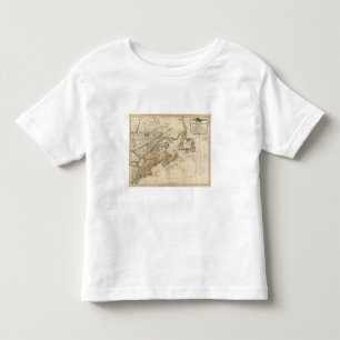 T-shirt Pour Les Tous Petits Une carte générale des colonies britanniques du