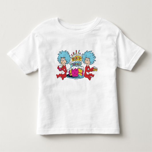 T-shirt Pour Les Tous Petits Une chose Deux choses du parti (Devant)