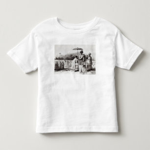 T-shirt Pour Les Tous Petits Une dame emmène l'enfant au baptême