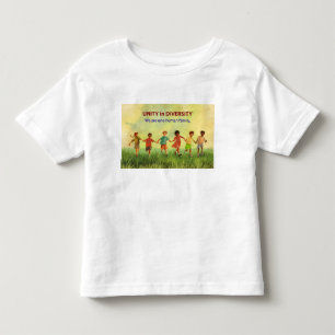 T-shirt Pour Les Tous Petits Une famille humaine