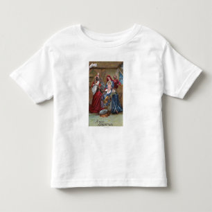 T-shirt Pour Les Tous Petits Une joyeuse scène de ChristmasNativity