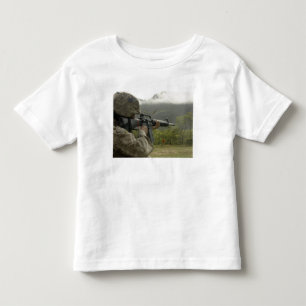 T-shirt Pour Les Tous Petits Une marine conduit des exercices