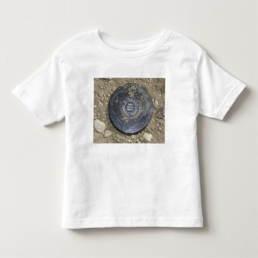 T-shirt Pour Les Tous Petits Une mine terrestre simulée (Devant)