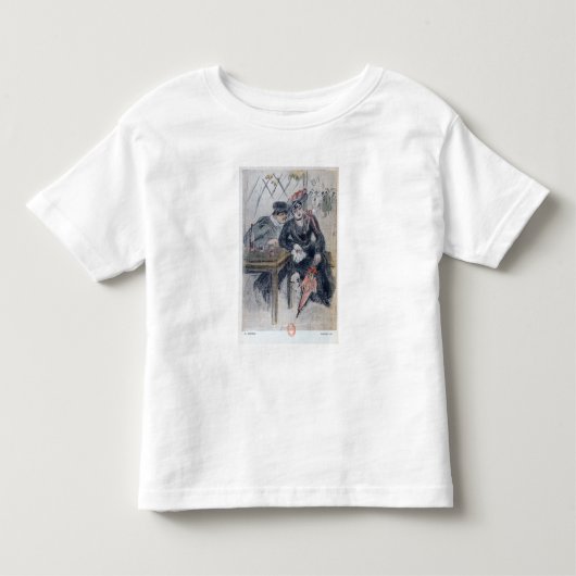 T-shirt Pour Les Tous Petits Une prostituée et son client (Devant)