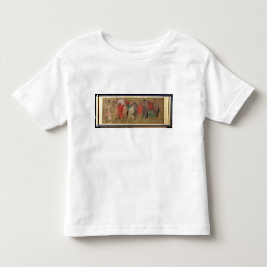 T-shirt Pour Les Tous Petits Une salle avec des chevaux (Devant)