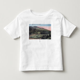 T-shirt Pour Les Tous Petits Une scène de résidence de pays