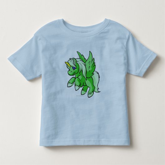 T-shirt Pour Les Tous Petits Uni vert (Devant)