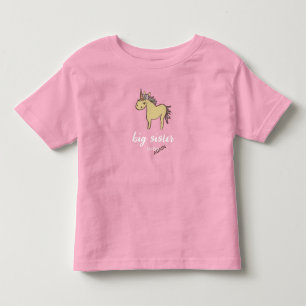 T-shirt Pour Les Tous Petits Unicorn Baby shower genre neutre