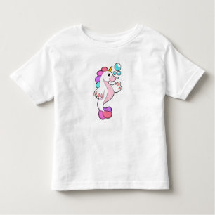 T-shirt Pour Les Tous Petits Unicorne avec bulles d'eau.PNG
