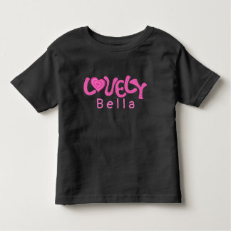 T-shirt Pour Les Tous Petits Unique Sweet Rose Girly Heart Lovely Kids